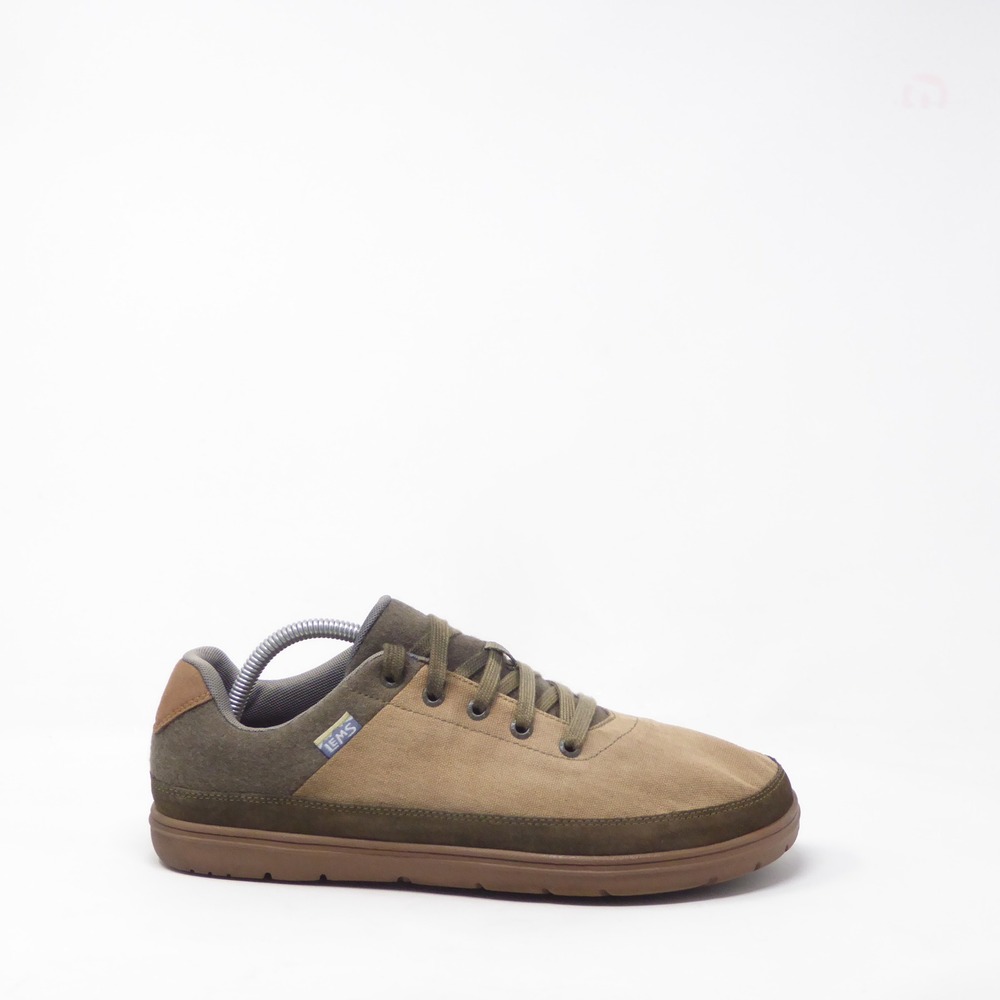 Lems Mens Chillum Spruce Canvas Suede Casual Shoes 11
